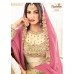 4605-A CREAM MAISHA DESIGNER WEDDING WEAR ANARKALI DRESS